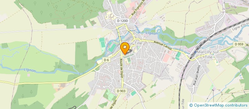 localisation de l'entreprise CNTECH  IS-SUR-TILLE