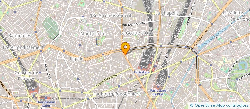 localisation de l'entreprise CNTM - BOOKER à PARIS