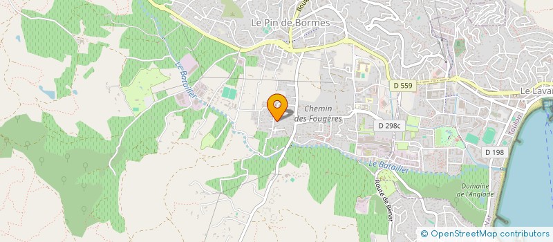 localisation de l'entreprise CNTP à BORMES-LES-MIMOSAS