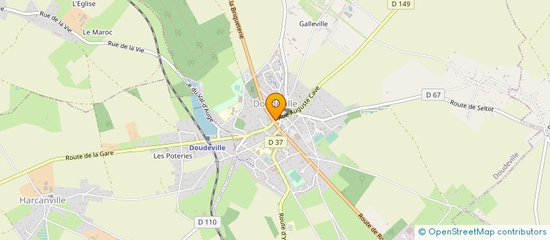 localisation de l'entreprise CNTP SOFT à DOUDEVILLE