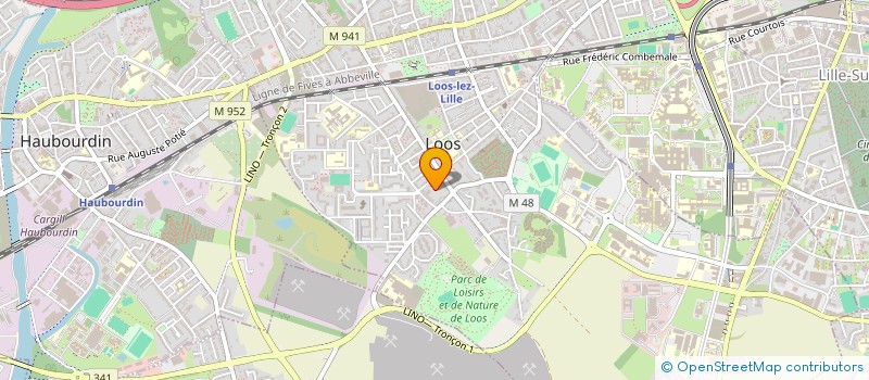 localisation de l'entreprise CNV  LOOS