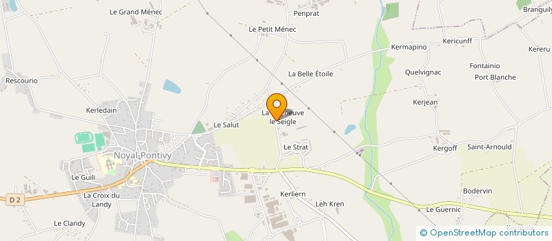 localisation de l'entreprise CNVM  NOYAL-PONTIVY