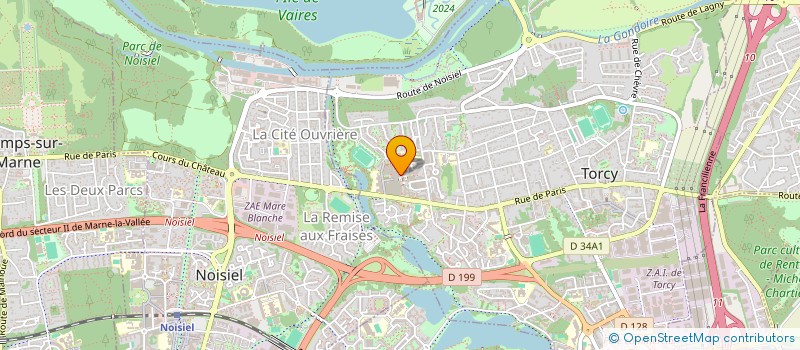 localisation de l'entreprise CNVM CERCLE NAGEUR VAL MAUBUEE à TORCY