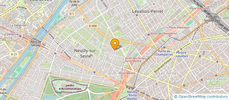 localisation de l'entreprise CNX HORSES à NEUILLY-SUR-SEINE