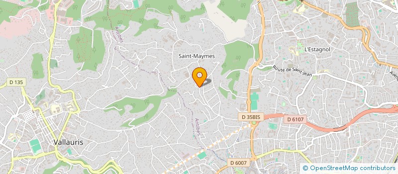 localisation de l'entreprise CNZ GROUP  ANTIBES