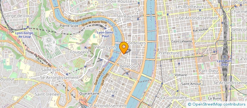 localisation de l'entreprise CO-ACTIS à LYON