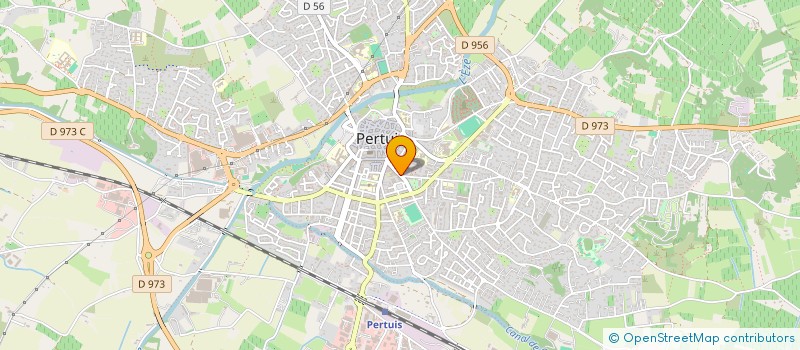 localisation de l'entreprise CO'ADEQUATION  PERTUIS