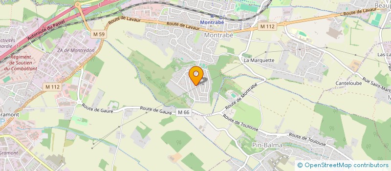 localisation de l'entreprise CO AINSI DANSE  MONTRABE