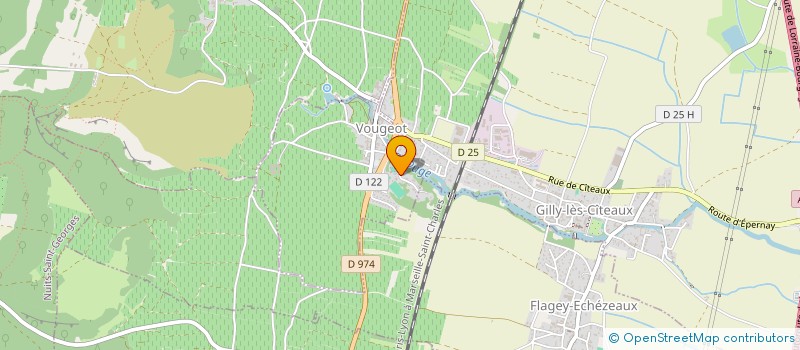 localisation de l'entreprise CO-ALLIANCE  VOUGEOT