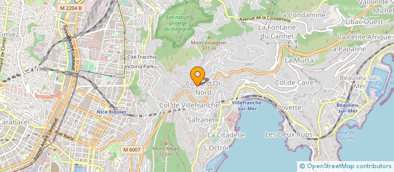 localisation de l'entreprise CO AND CAU à VILLEFRANCHE-SUR-MER