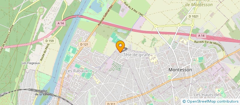 localisation de l'entreprise CO AND CO  CHATOU