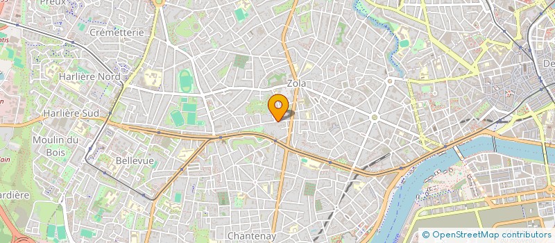 localisation de l'entreprise &CO ARCHITECTES à NANTES