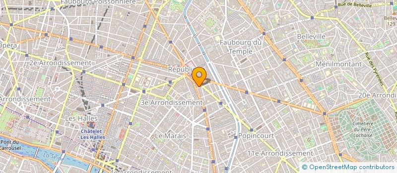 localisation de l'entreprise CO BA  PARIS