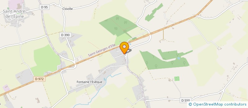 localisation de l'entreprise CO-BAT SAINT LO  BERIGNY