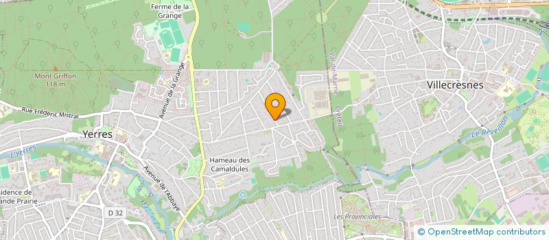 localisation de l'entreprise CO&BER  YERRES