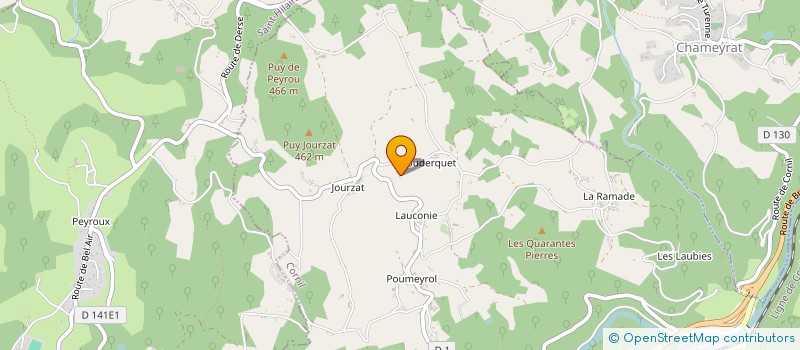 localisation de l'entreprise CO'BREZE  CORNIL