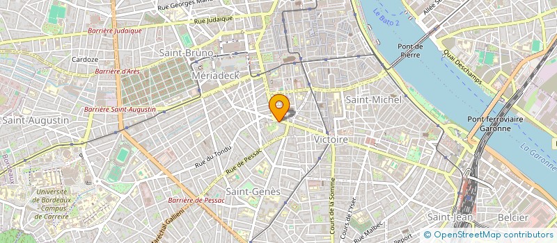 localisation de l'entreprise CO-BTP  BORDEAUX