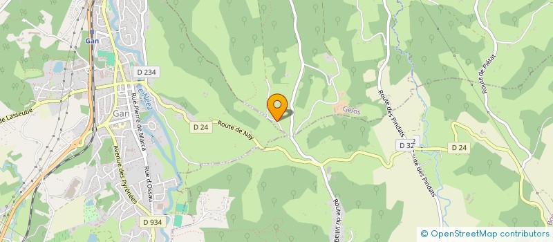 localisation de l'entreprise CO-CA-PARTICIPATIONS à BIZANOS