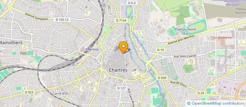 localisation de l'entreprise CO CM à CHARTRES