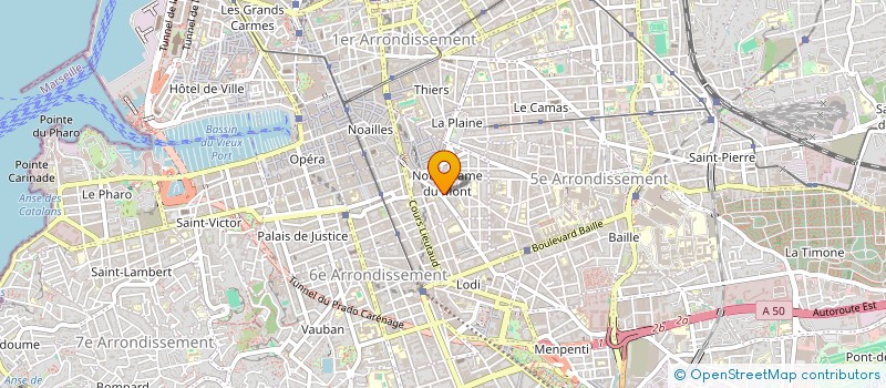 localisation de l'entreprise CO & CO à MARSEILLE