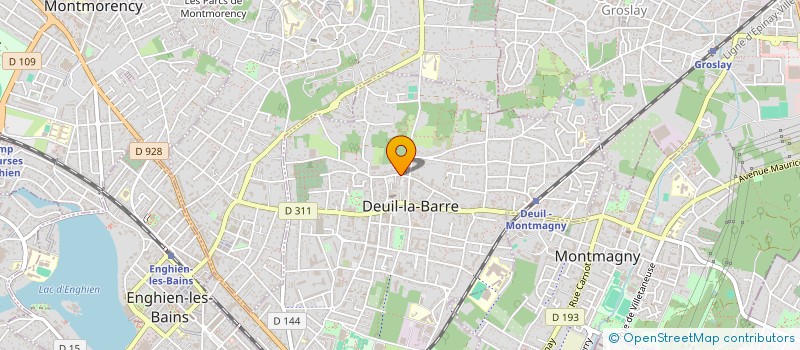 localisation de l'entreprise CO&CO  DEUIL-LA-BARRE