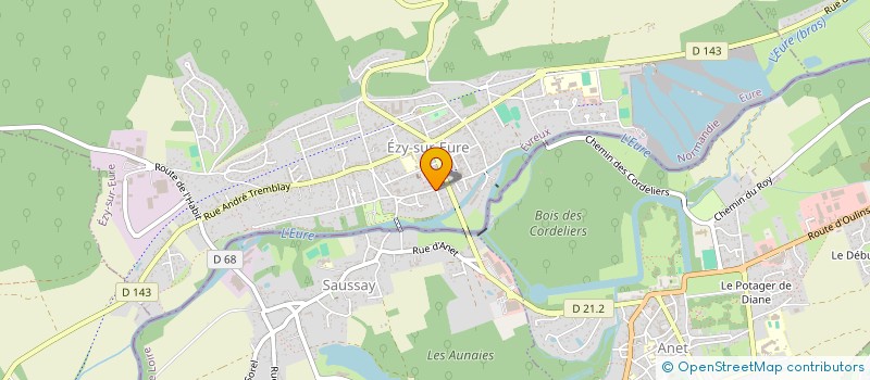 localisation de l'entreprise CO & CO  EZY-SUR-EURE