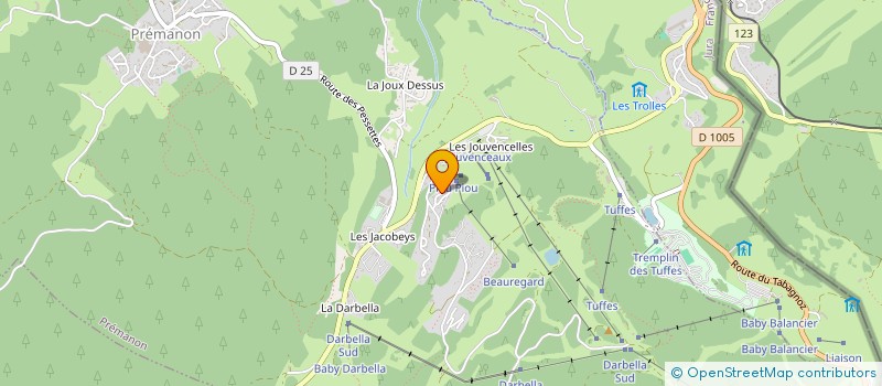 localisation de l'entreprise CO&CO  PREMANON