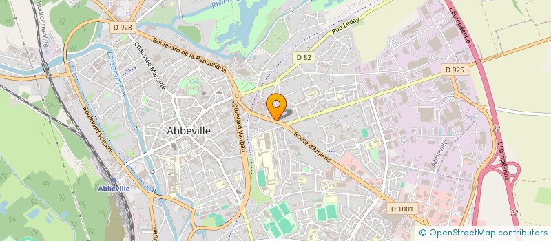localisation de l'entreprise CO & CO  ABBEVILLE