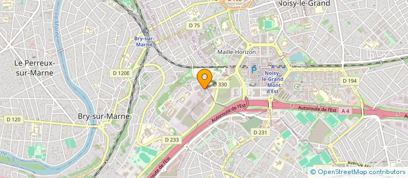 localisation de l'entreprise CO COMED à VILLIERS-SUR-MARNE