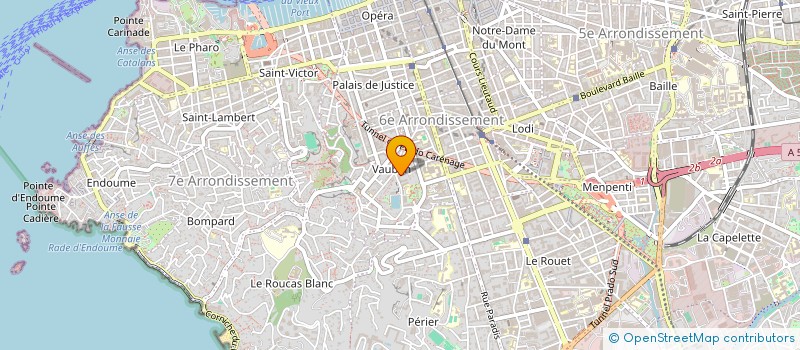 localisation de l'entreprise CO CONSEILS  MARSEILLE