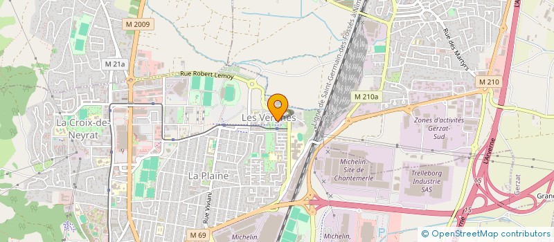 localisation de l'entreprise CO-COOKING, LA CUISINE PARTAGEE  CLERMONT-FERRAND