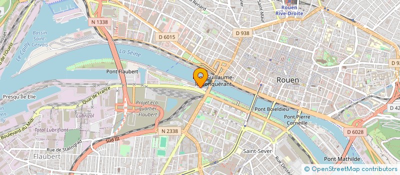 localisation de l'entreprise CO-COON GESTION à ROUEN