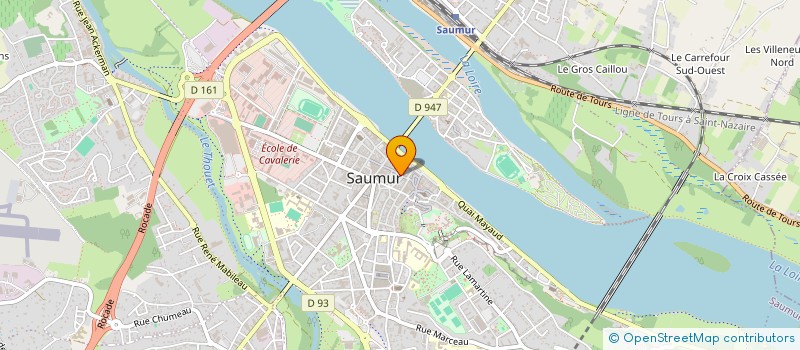 localisation de l'entreprise CO D CO  SAUMUR