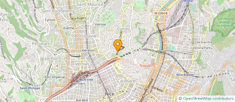 localisation de l'entreprise CO DEPART DES AM DE LA FED FR AIKIDO à NICE