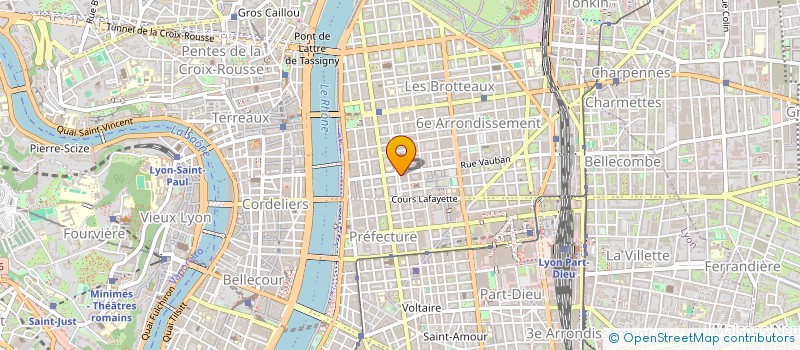 localisation de l'entreprise CO EFFICIENCE à LYON