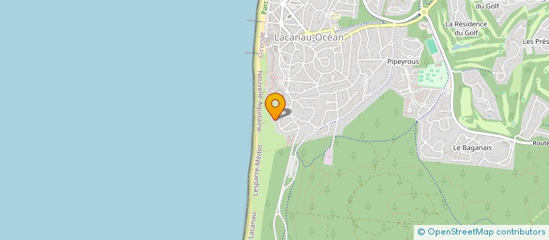 localisation de l'entreprise CO.ENERGIE  LACANAU