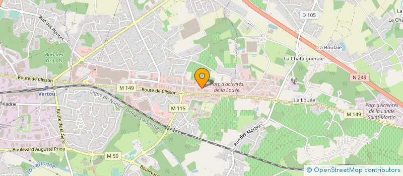 localisation de l'entreprise CO ET BA  BASSE-GOULAINE