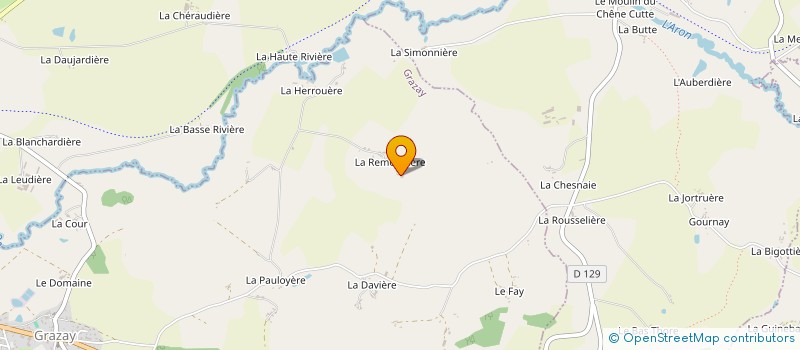 localisation de l'entreprise CO-EXP CHEMINEAU à GRAZAY