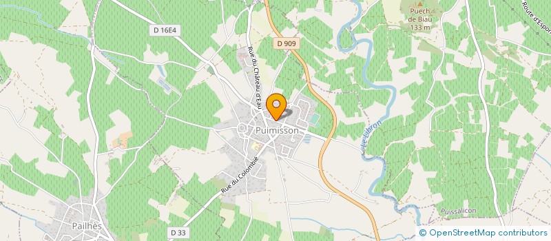 localisation de l'entreprise CO-EXP SOULIE GHISLAINE TROUPEL DIDIER  PUIMISSON