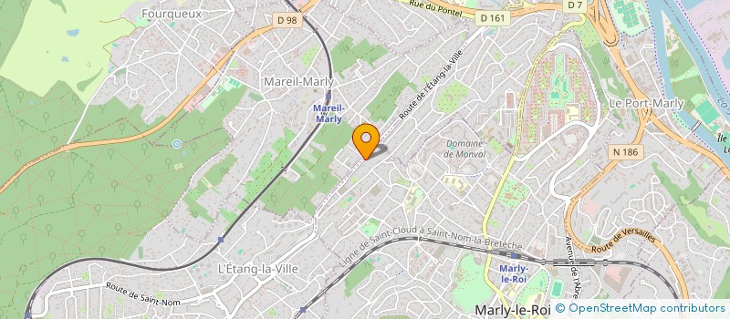 localisation de l'entreprise CO EXPERT CONSEIL  MARLY-LE-ROI