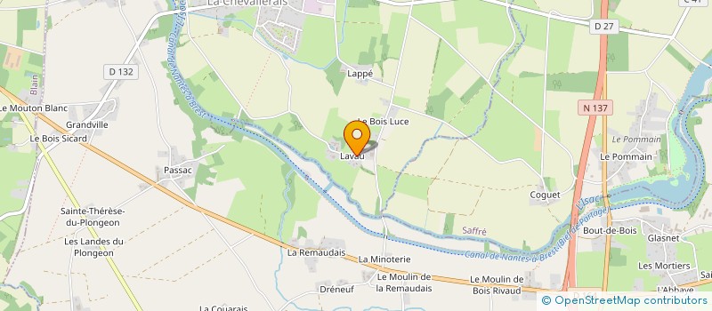 localisation de l'entreprise CO EXPL MACHELART  LA CHEVALLERAIS