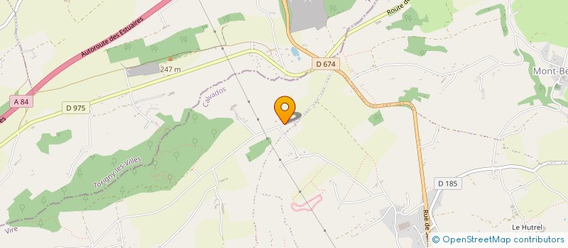 localisation de l'entreprise CO EXPL TOULLIER à VALDALLIERE