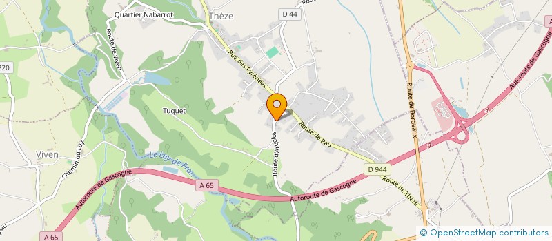 localisation de l'entreprise CO-EXPLOIT DUPLANTIE  AURIAC