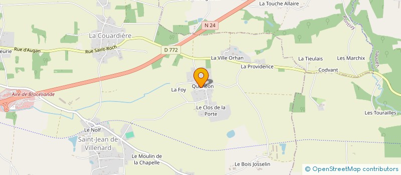 localisation de l'entreprise CO EXPLOIT GARIN à PLOERMEL