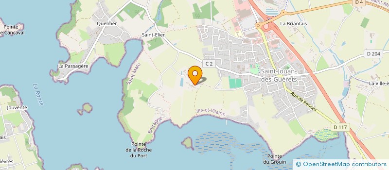 localisation de l'entreprise CO EXPLOIT LA PORTE à SAINT-JOUAN-DES-GUERETS