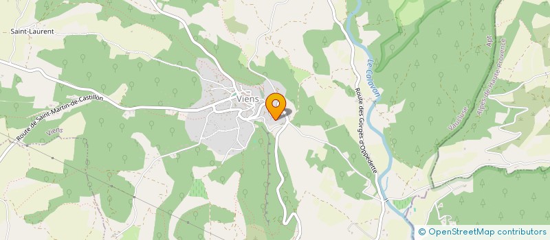 localisation de l'entreprise CO EXPLOIT PELLEGRIN ROBERT & DAVID  SAINT-MARTIN-DE-CASTILLON