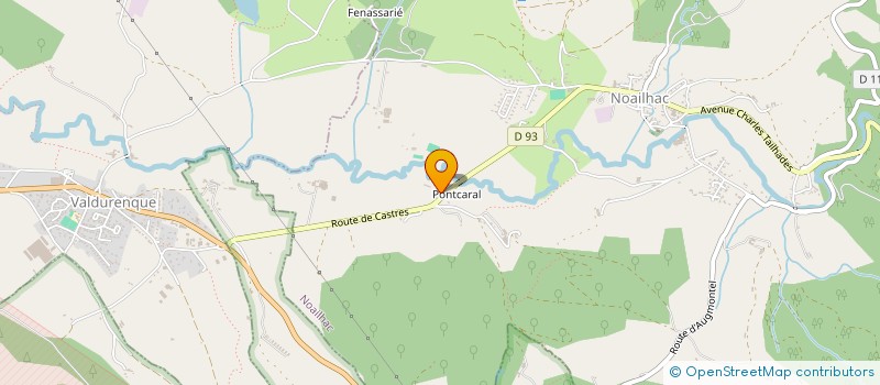 localisation de l'entreprise CO EXPLOITATION BATIGNE  NOAILHAC