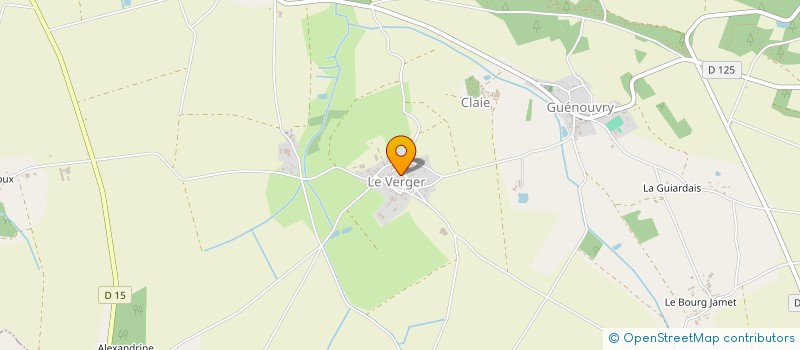 localisation de l'entreprise CO-EXPLOITATION CAILLON à GUEMENE-PENFAO