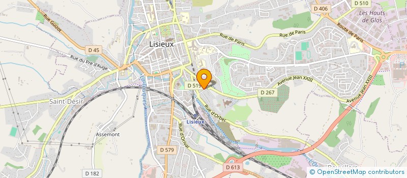 localisation de l'entreprise CO EXPLOITATION CAMPART à SAINT-DENIS-DE-MAILLOC
