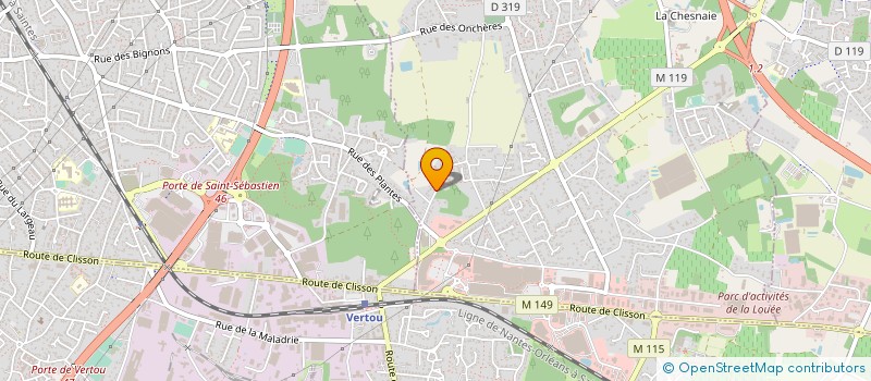 localisation de l'entreprise CO-EXPLOITATION CHOIMET à BASSE-GOULAINE